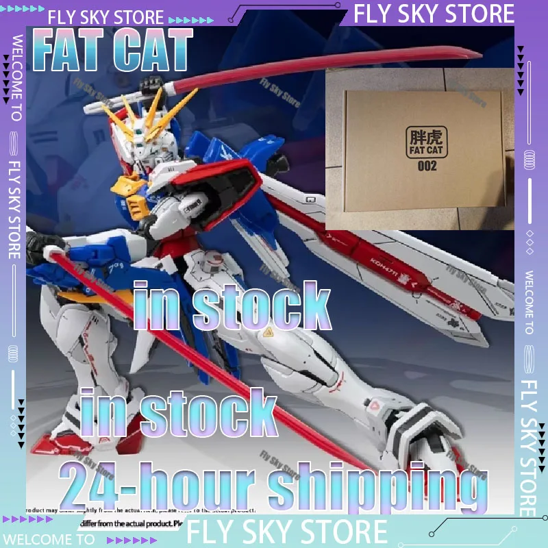 

【New Product】FAT CAT GF13-017NJⅡ RG 1/100 002 Magnification Series GOD Assemble Model Kit Action Doll Collectible Toys in Stock