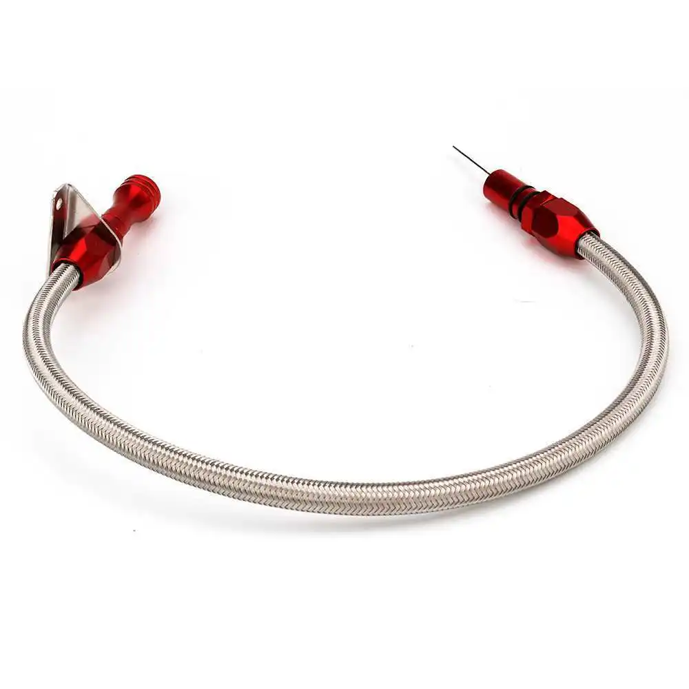 FOR Chevy GM Flexible Stainless 350 Transmission Dipstick TH350 Tranny SBC BBC 530MM Trans view 3
