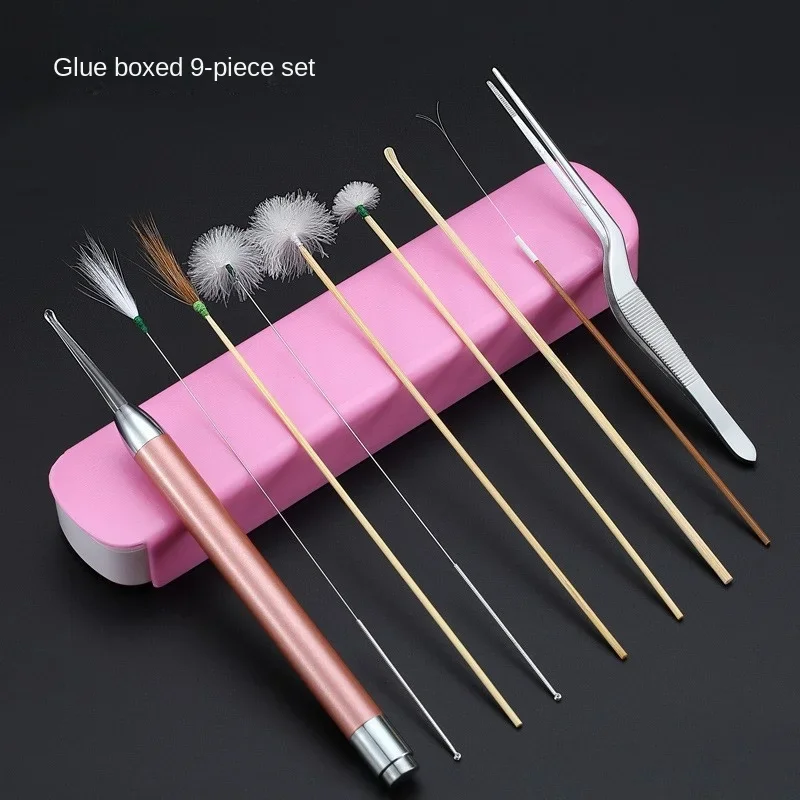 

Ear picking Tool Set Goose Feather Stick EarPicking Massage Ear Canal Cleaning EarPicking Tool Ear Picking Spoon EarCare