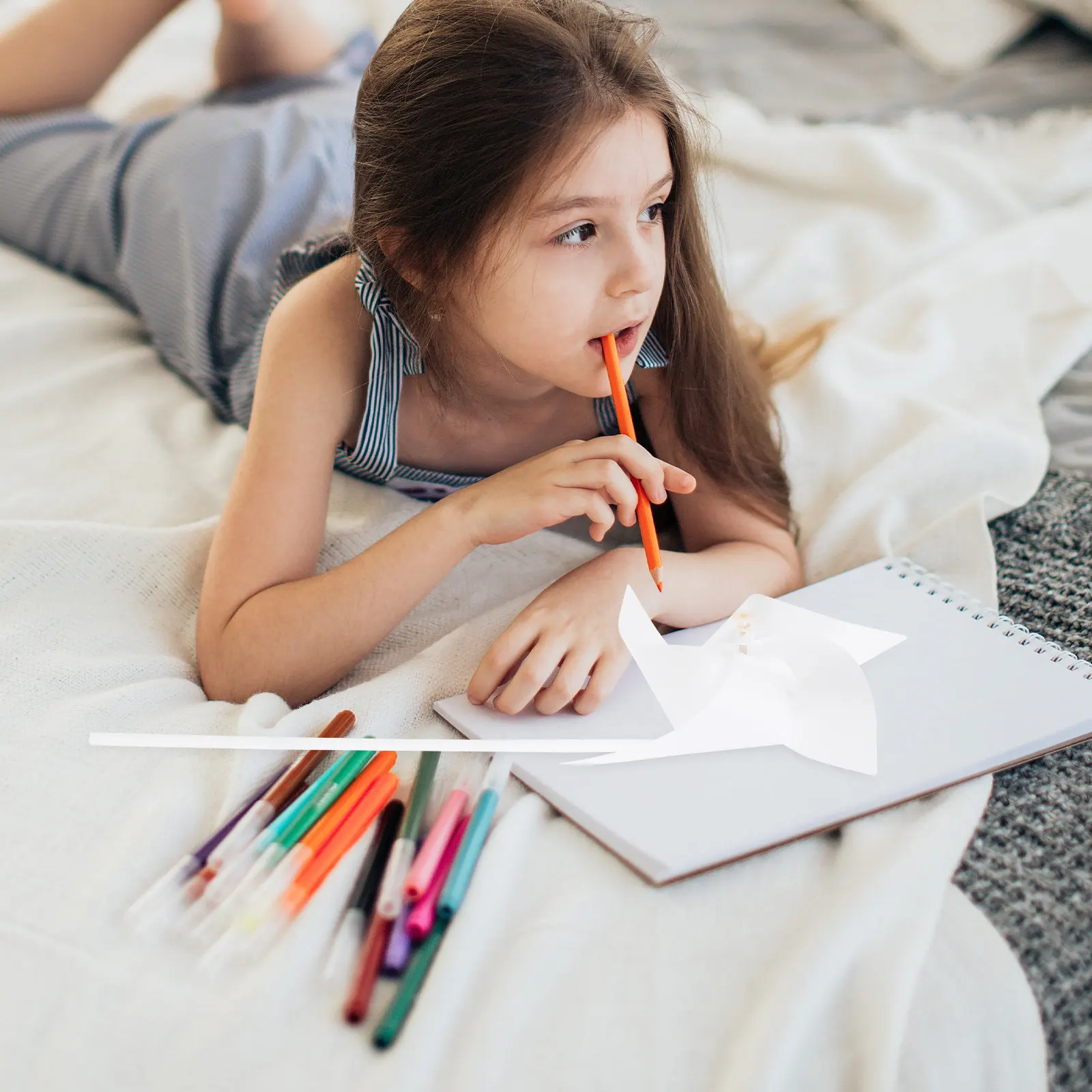 

Наборы для рисования ветряных мельниц для детей, 24 шт., для творчества и раннего развития, учебные материалы для детского сада и класса