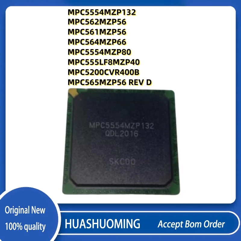 1PCS/LoT  MPC5554MZP132  MPC564MZP66 MPC562MZP56 MPC561MZP56 MPC5554MZP80 MPC555LF8MZP40 MPC5200CVR400B MPC565MZP56 REV D BGA