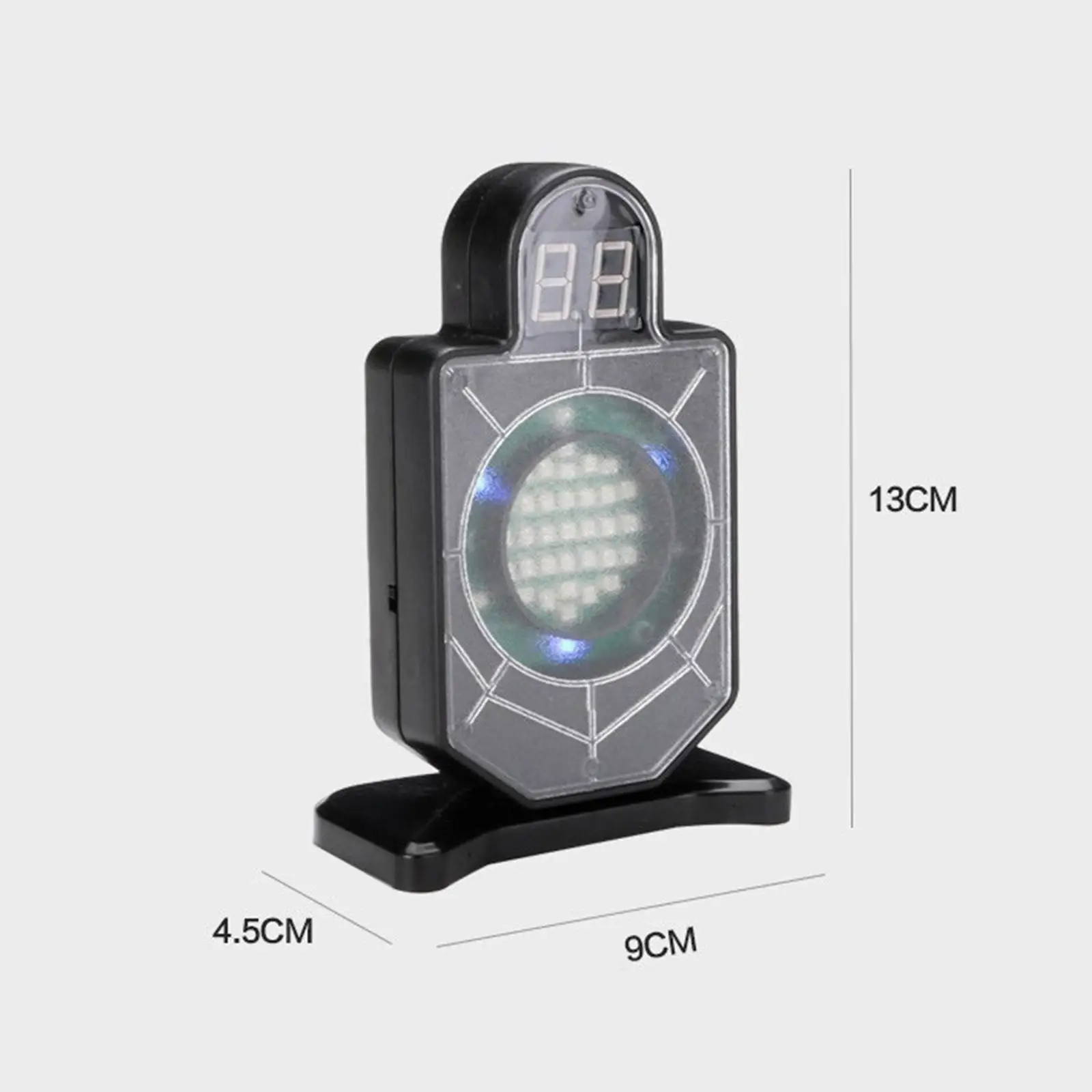 Outdoor Counting Target Game with Electronic Scoreboard for Backyard Garden Stage Indoor Sports Toy for Kids