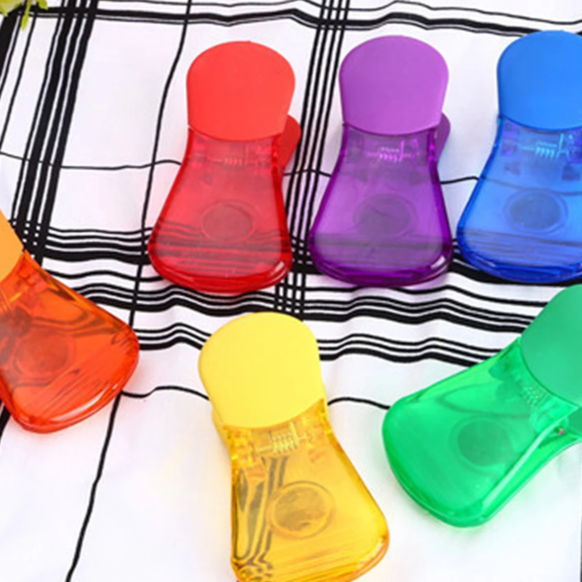 6 Clips Magnéticos de Plástico - Food Storage Zip Lock Bags avaliação e preço