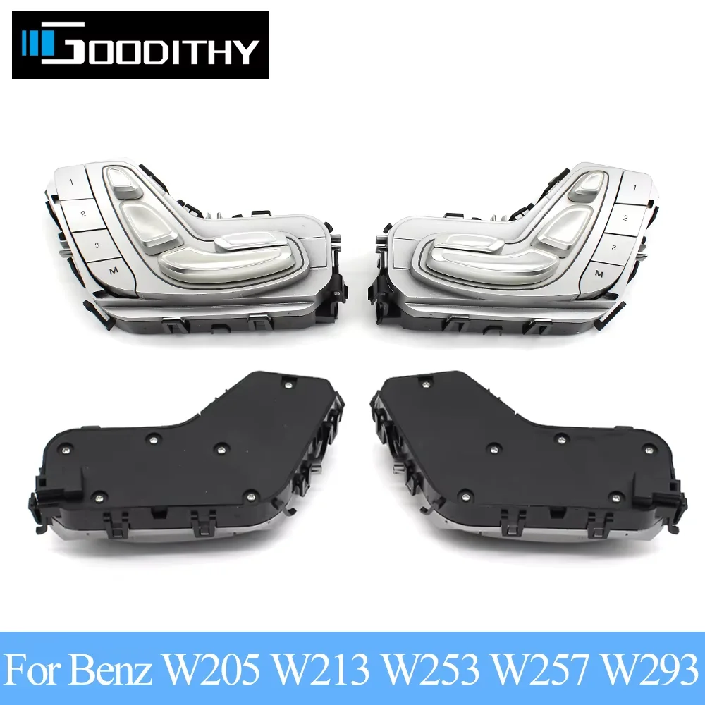

Car Front Seat Adjustment Backrest Headrest Switch Button For Mercedes Benz C E GLC CLS EQC Class W205 W213 W253 W257 W293