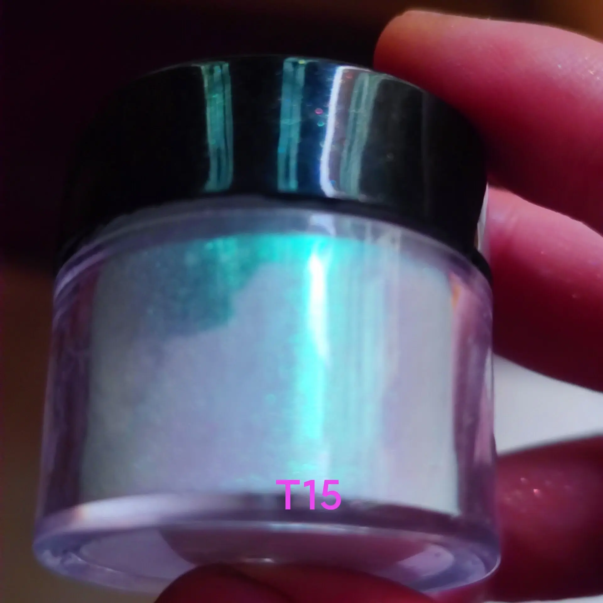 5g Silver rainbow pearl pigments chameleon pigment powder super mirror aurora chrome pigment