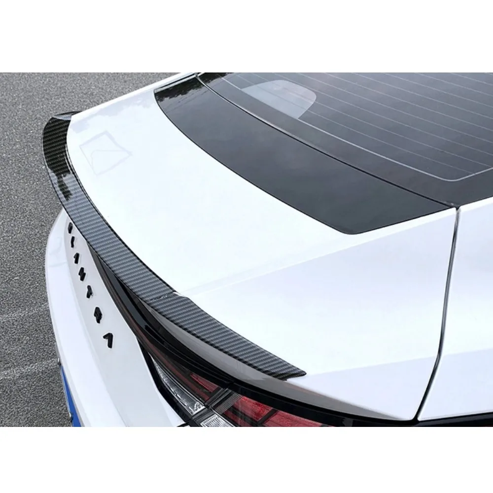 Car Rear Trunk Lid Lip Body Kit Spoiler Wings For Hyundai Elantra CN7 2021 2022 Sport Styling Carbon Tuning Exterior Accessories