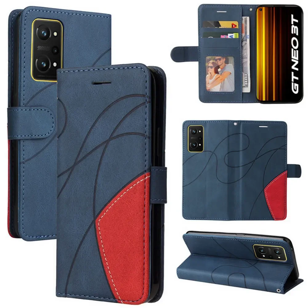 

Realme GT Master Neo2 3 3T 2T 5G Flip Leather Luxury Book Case For OPPO Realme C67 4G Wallet Funda Realmi GT2 Pro C53 C51 Cover