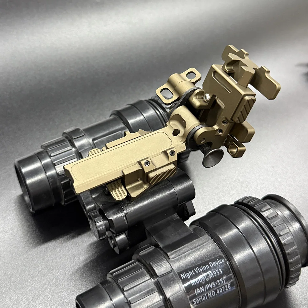 Neue Ultraleichte NVG-Halterung Metallarm Schwalbenschwanz-Schnittstelle für Nachtsichtgeräte Passend für PVS-14 PVS31 GPNVG-18 – Detail 11