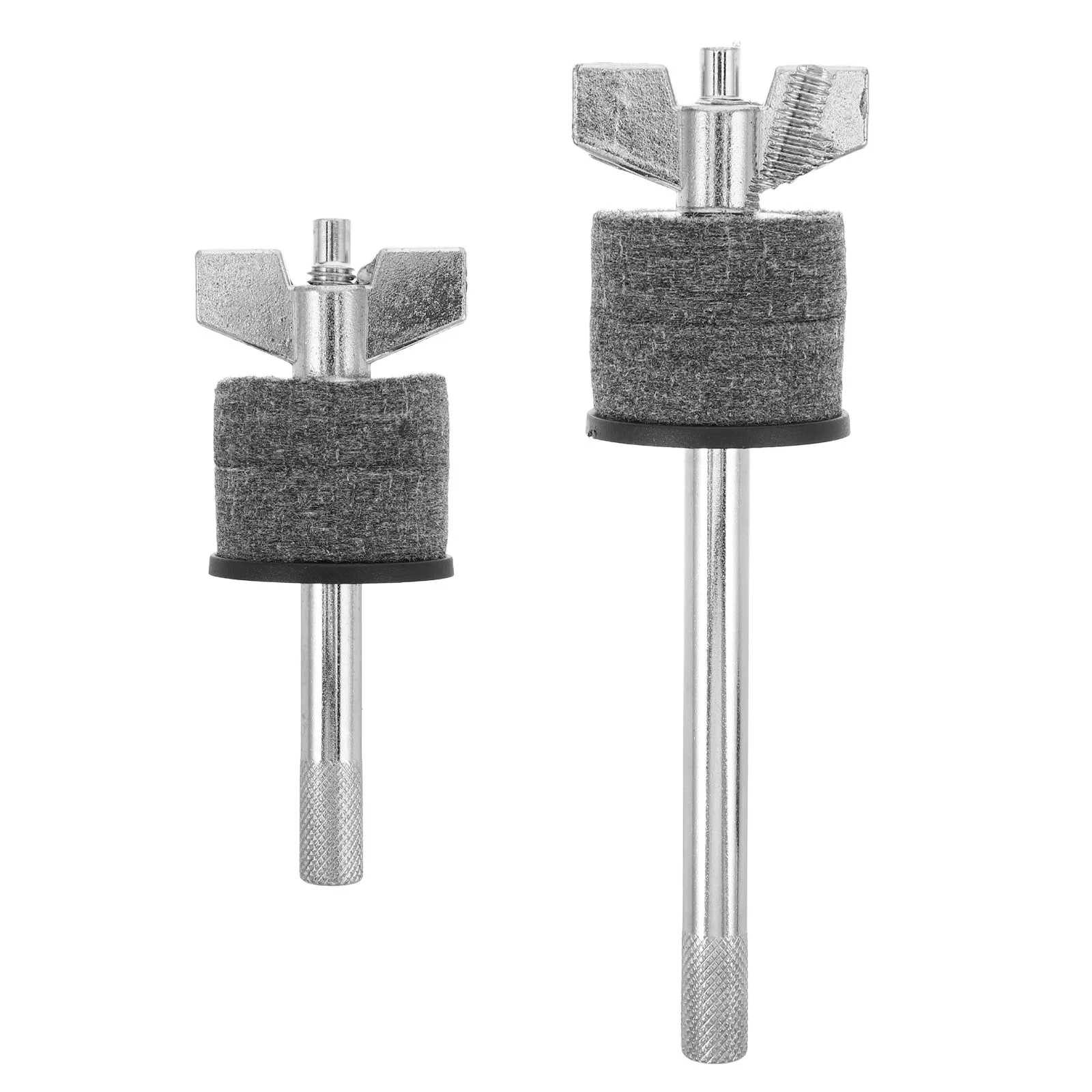 2Pcs Drum Cymbal Stacker Double Layer Extension Stand Space-Saving Bracket for Splash Cymbals Percussion Parts