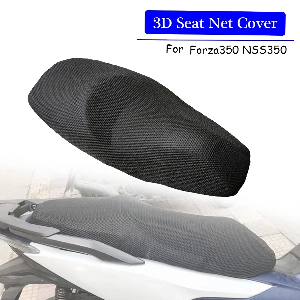 For Honda Forza350 NSS350 Forza NSS 350 Motorcycle 3D Mesh Net Rear Seat Cover Seat Cushion Cover Accessoreis