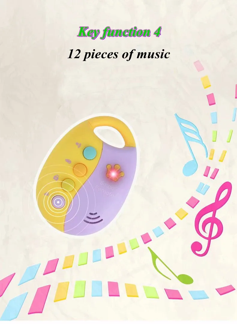 

Baby Toy Musical Car Key Vocal Smart Remote Car Voices Pretend Play Educational Toys For Children Baby Music Toys