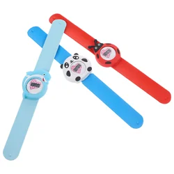 3 Pcs Children's Watch Patting Kids Lovely Boys' Jewelry Watches Cartoon Wrist Bands Bracelet Students