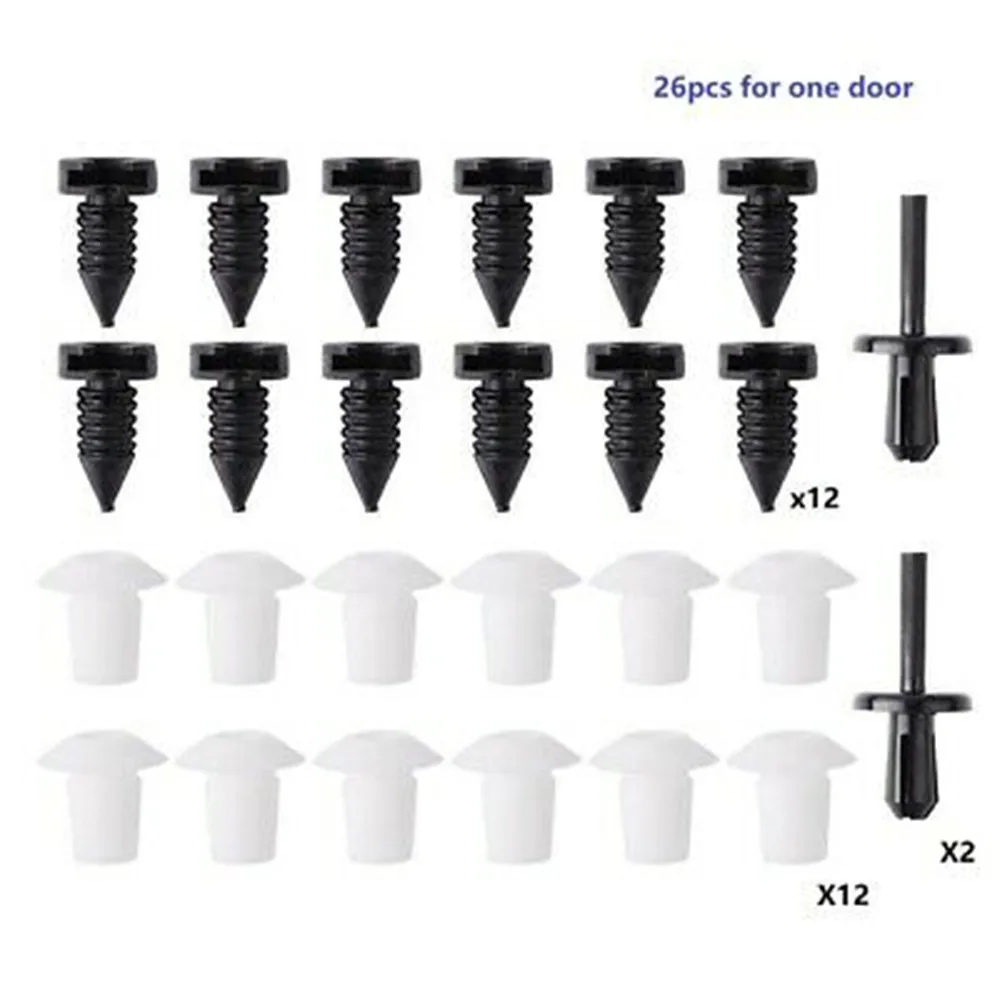 For Defender Two-Door Interior Trim Retainer Clips - 5For 2 Count Pack Built to Match Original Dimensional Tolerances