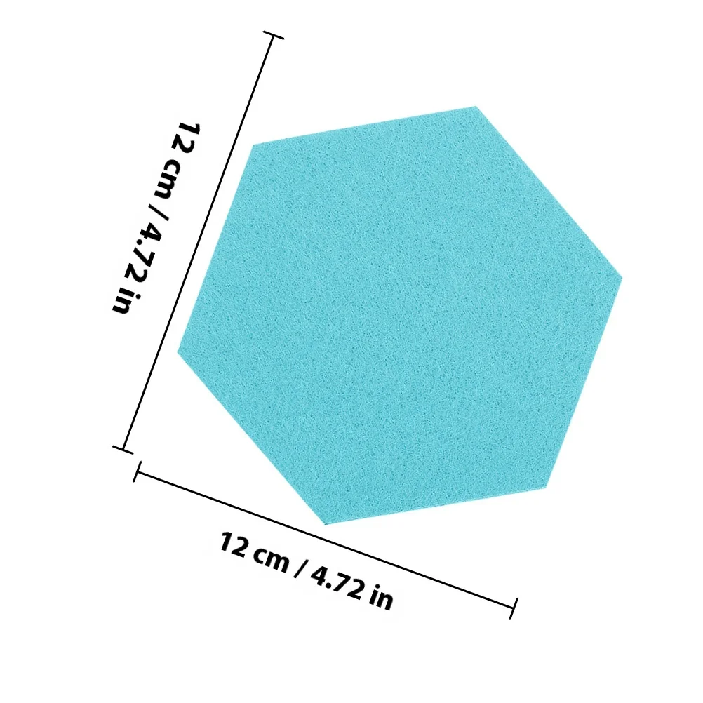 10 قطعة لوحات الحائط عازلة للصوت لوحة الإعلانات الزخرفية لمكتب المنزل المدرسة عرض الرسائل لوحة الإعلانات