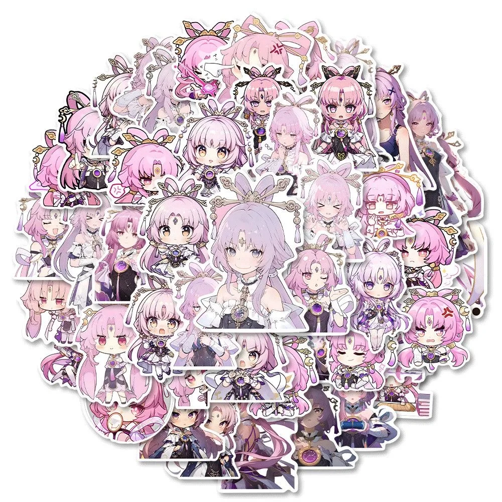 

Sunsyea Honkai: Star Rail Merch Fans Collection Role Stickers Fu Xuan 46 Pieces