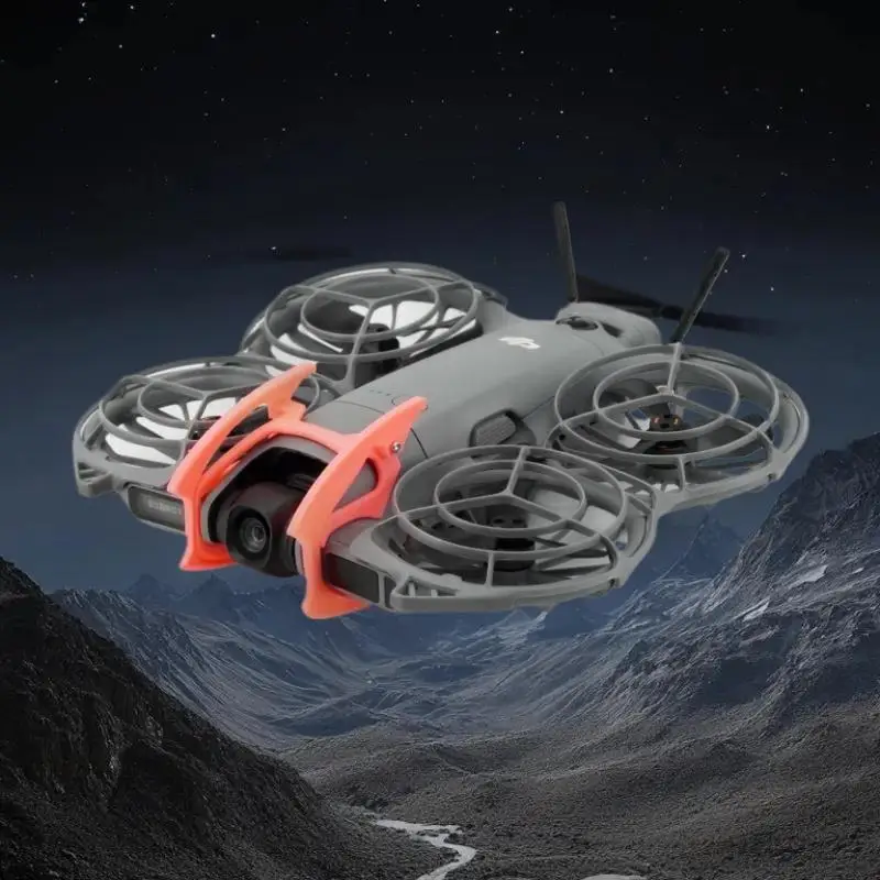 1 個の Neo 2 カーボンファイバー ジンバル ガード - 簡単なスナップオン取り付けが可能な ABS レンズ プロテクター