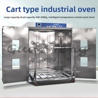 Electric Constant Temperature Blast Drying Oven High Temperature Dryer Industrial Oven Oven Rail Cart Type Large