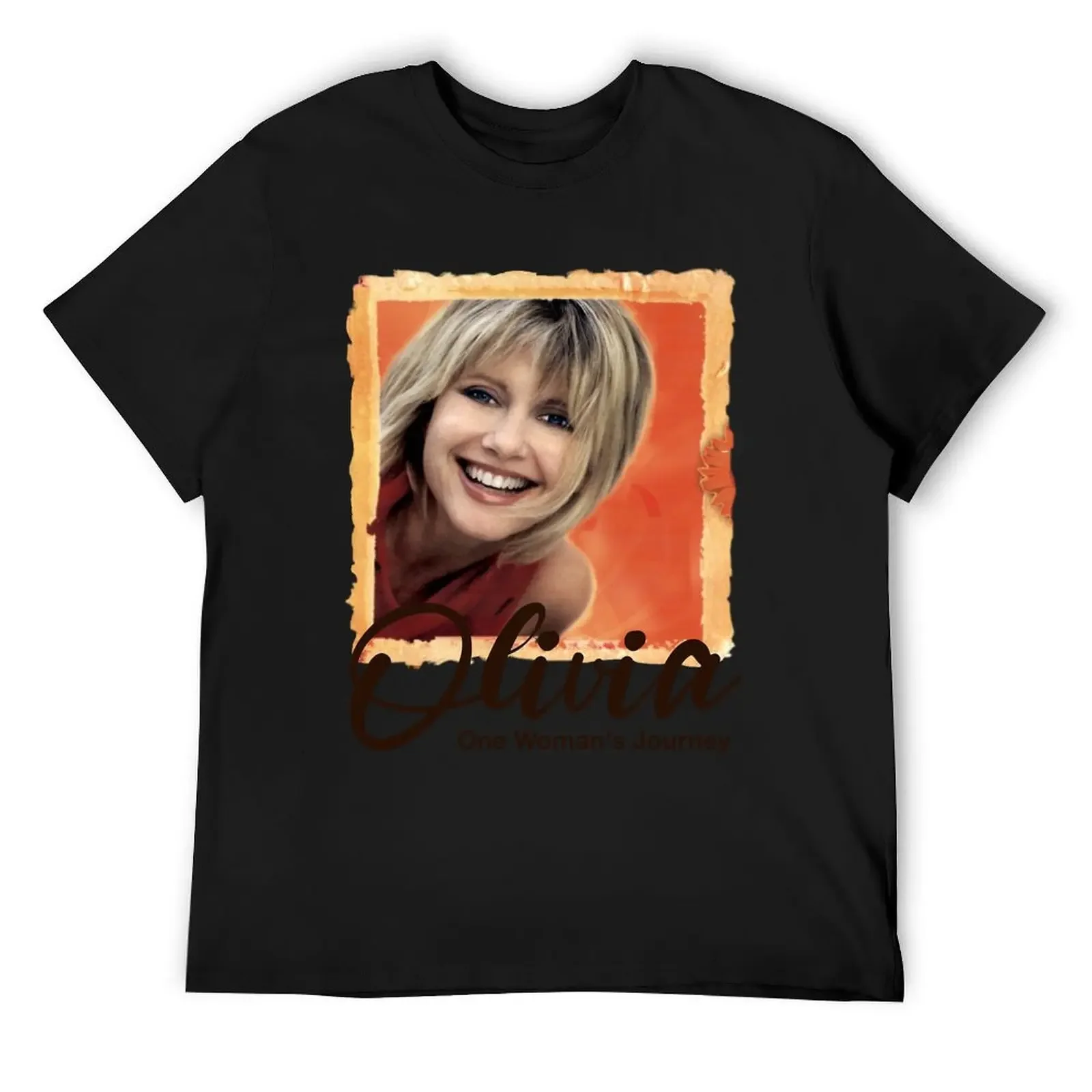 Olivia Newton One Woman's Journey T-Shirt shirts graphic tee summer top tees mens graphic t-shirts pack