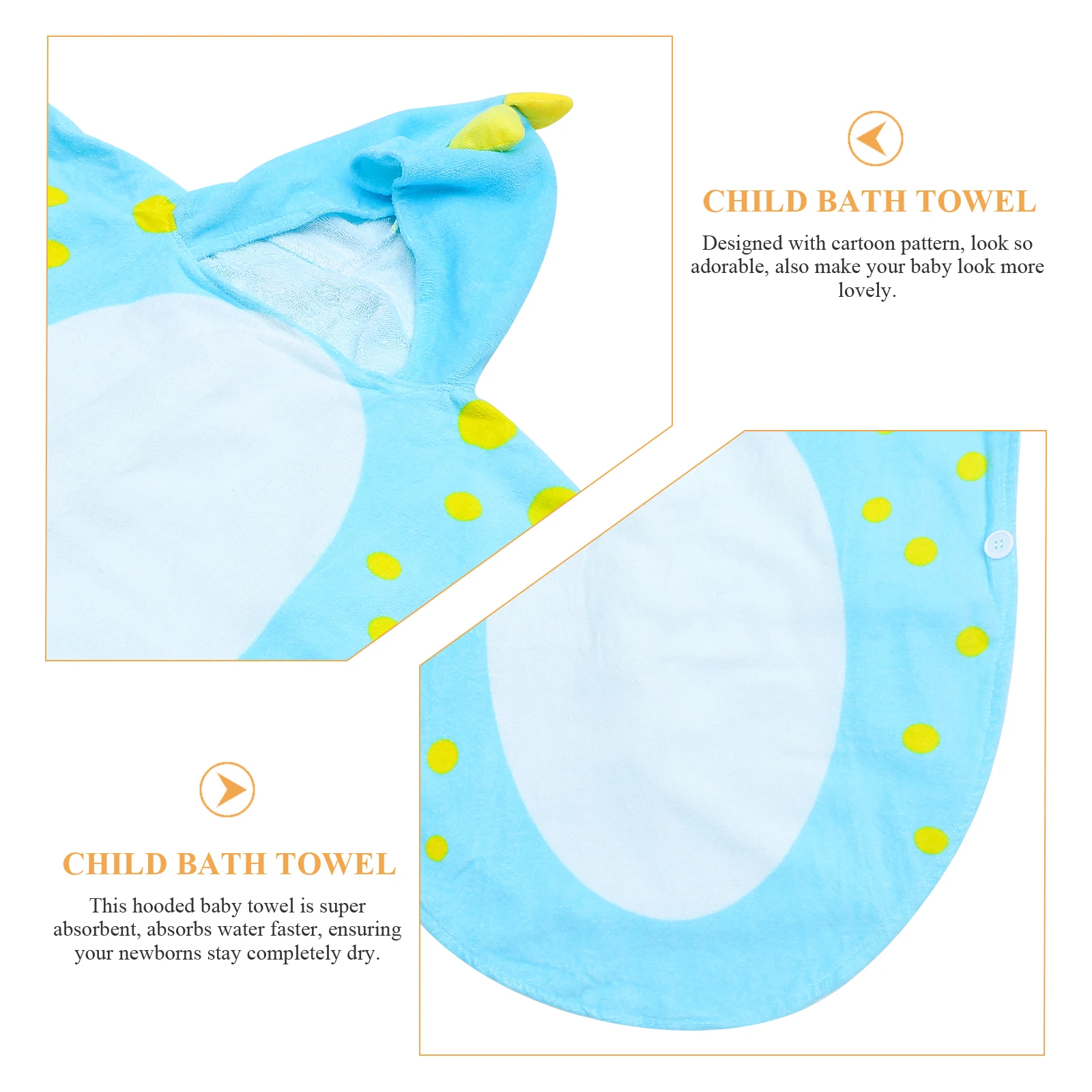 

Очаровательное банное полотенце с динозавром, ультра впитывающее, безопасное для кожи, детский халат для душа, банное полотенце с динозавром