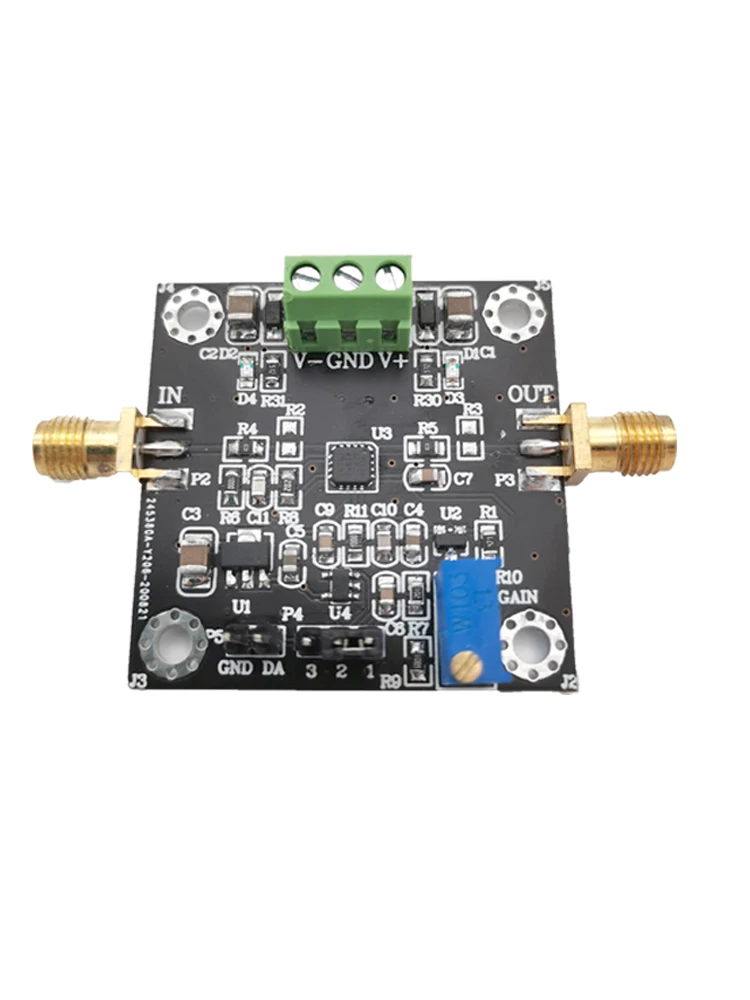 

AD8336 Voltage Controlled Variable Gain Amplifier Module VGA Manual/Programmable 60dB Wide Dynamic Gain Adjustment