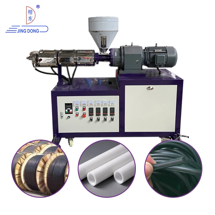 Single Screw Extruder Single Screw Mini Extruder Machine Lab Plastic Extrusion Machine Filament Extruder Pvc Wire Machine