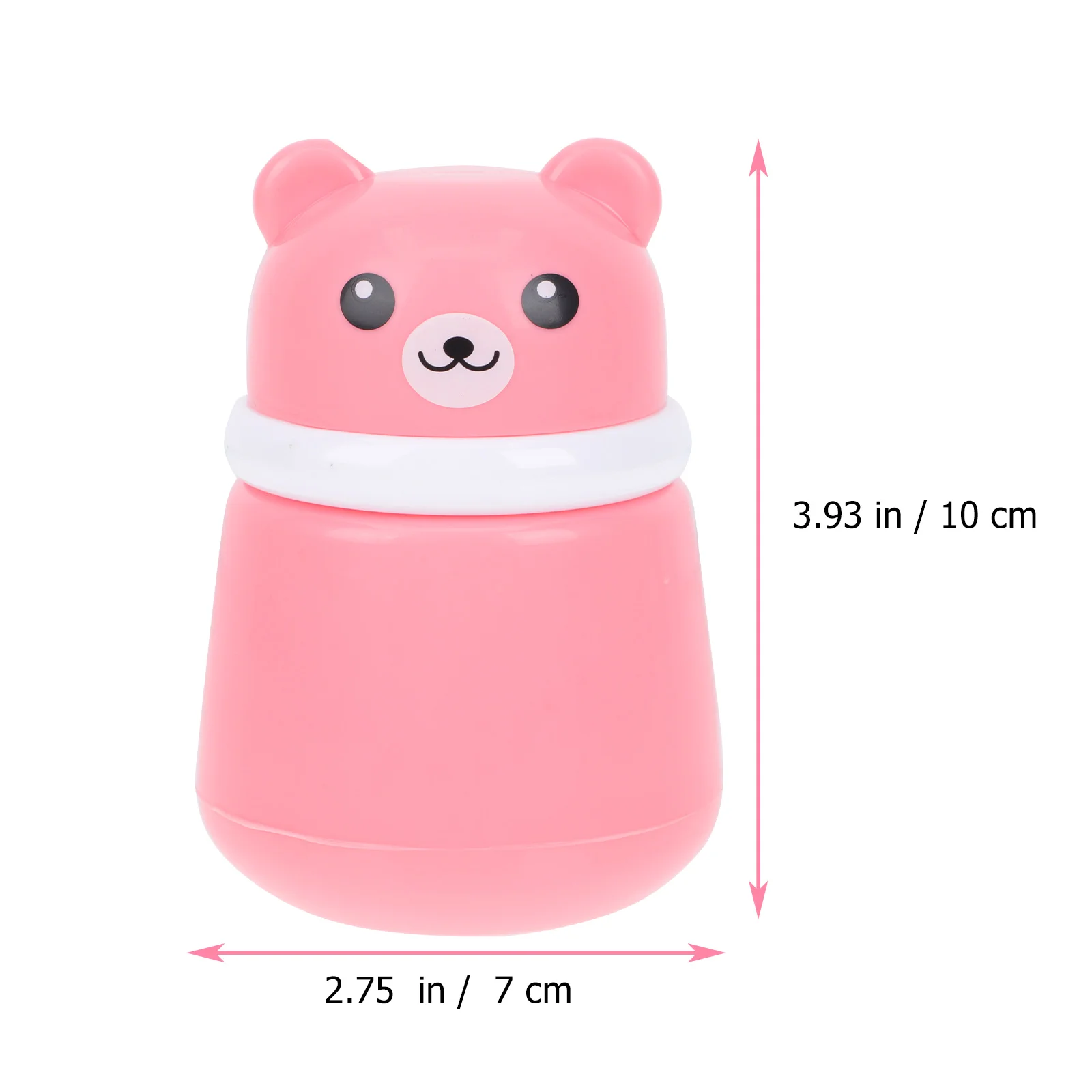 Cartoon Bear Powder Puff Box Durable and Reusable Baby Powder Case Infant Powder Container for Easy and Safe Use