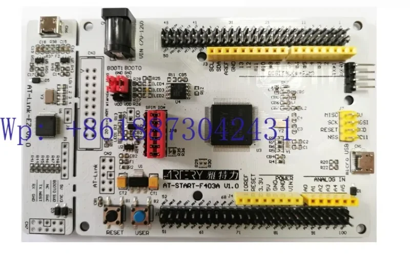 ARTERY AT32F403A development board (AT32F403AVCT7 chip) replaces STM32F103 series