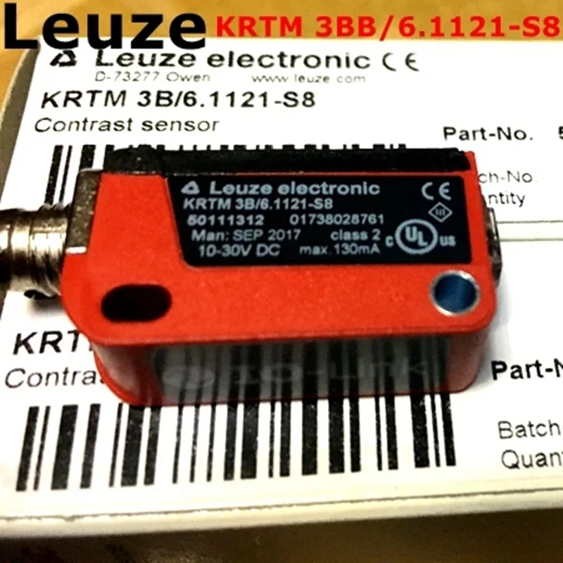 LEUZE 100%-NEW KRTM 3B/6.1121-S8 50111312 KRTM 3B/2.1121-S8 50110585 Leuze electronic original