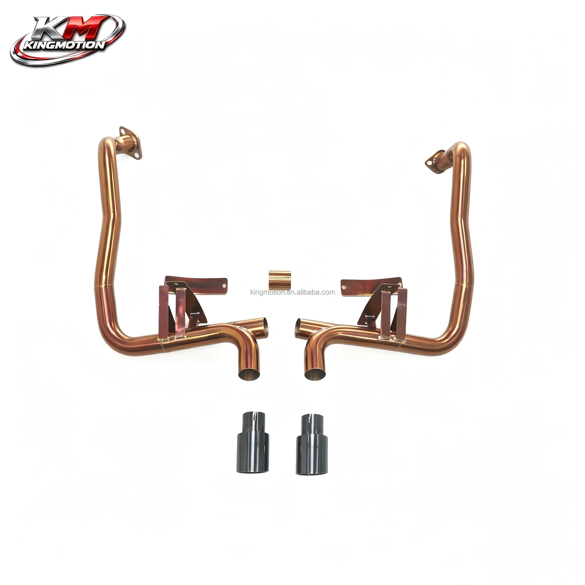 

KM Titanium Rear Exhaust Muffler for 718 Boxster High Performance Lightweight Exhaust System