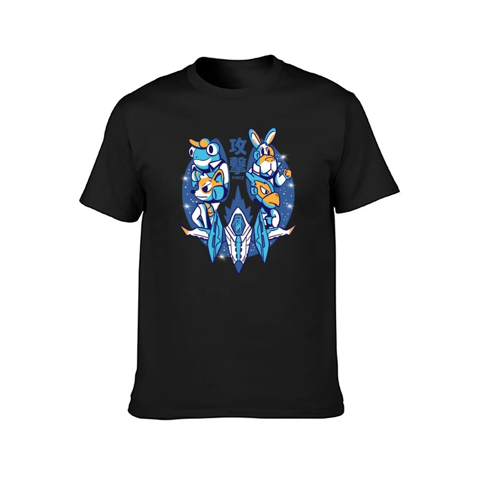 StarFox Artwork T-Shirt tees summer clothes plain white t shirts men image 2