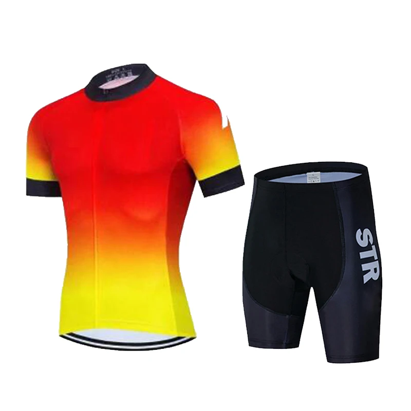 

Cycling Jersey Suit Summer Breathable Bicycle Clothing Ciclismo Clothes Short Sleeve Sports Cycling Kit Men Camisas 2022 New