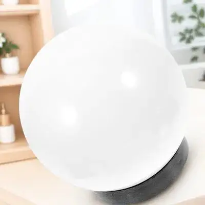 غطاء مصباح بلاستيكي في الهواء الطلق غطاء الكرة الأرضية لأضواء أرضية الحائط لاستبدال تركيبات الإضاءة لديكور ممر الشرفة والحديقة