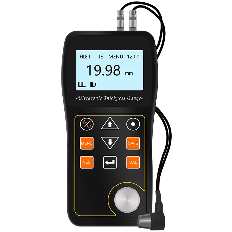 Ultrasonic Thickness Gauge Highly Accurate Thickness Gauge That Travels Through Coatings