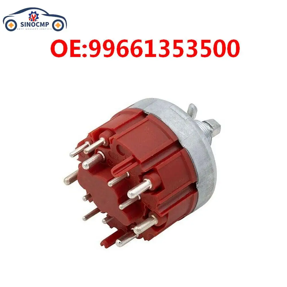 

99661353500 996 613 535 00 SINOCMP 1PCS Headlight Switch For Porsche 911 Boxster H6 1999-2005 Replacement Parts Car Accessories