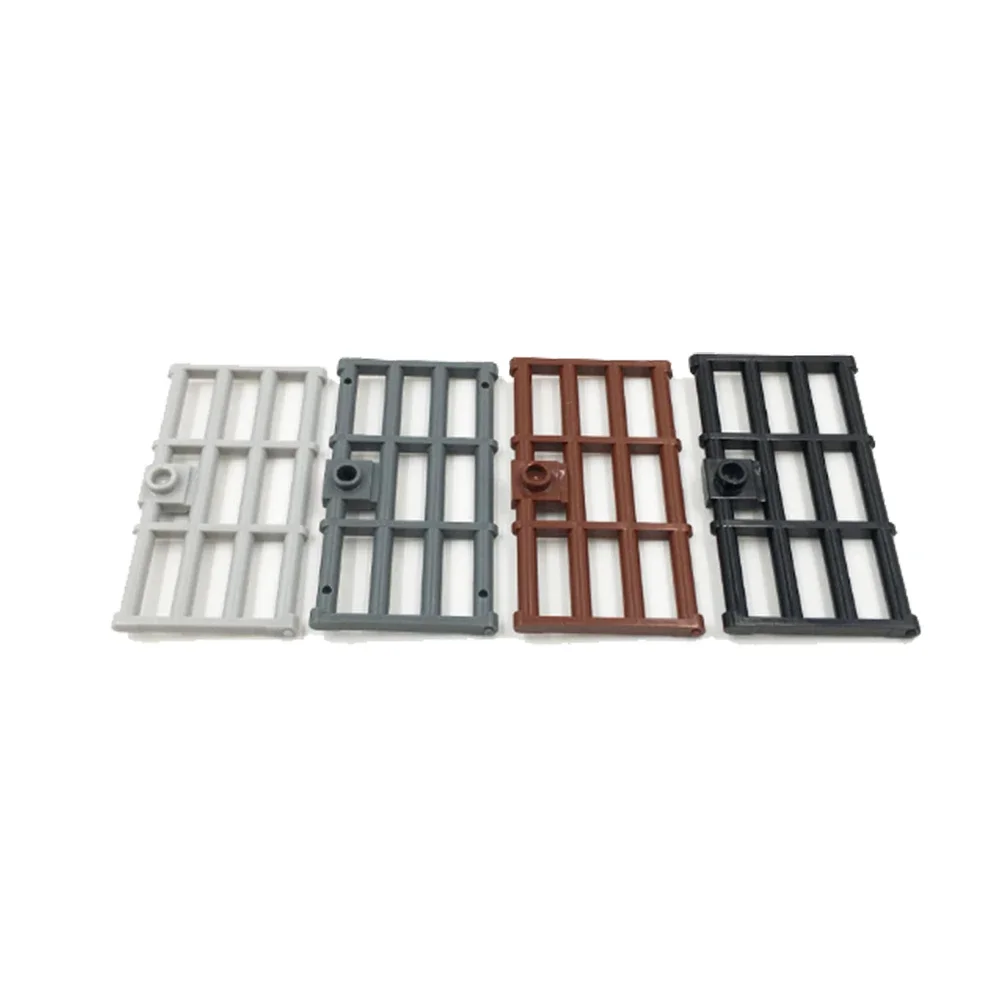 MOC Parts-Accesorios de modelo de bloques de casa, marco de puerta, Ventanas inteligentes, paquete de 10, 60596, 60616, 60803, 57894, 60623, 60621,