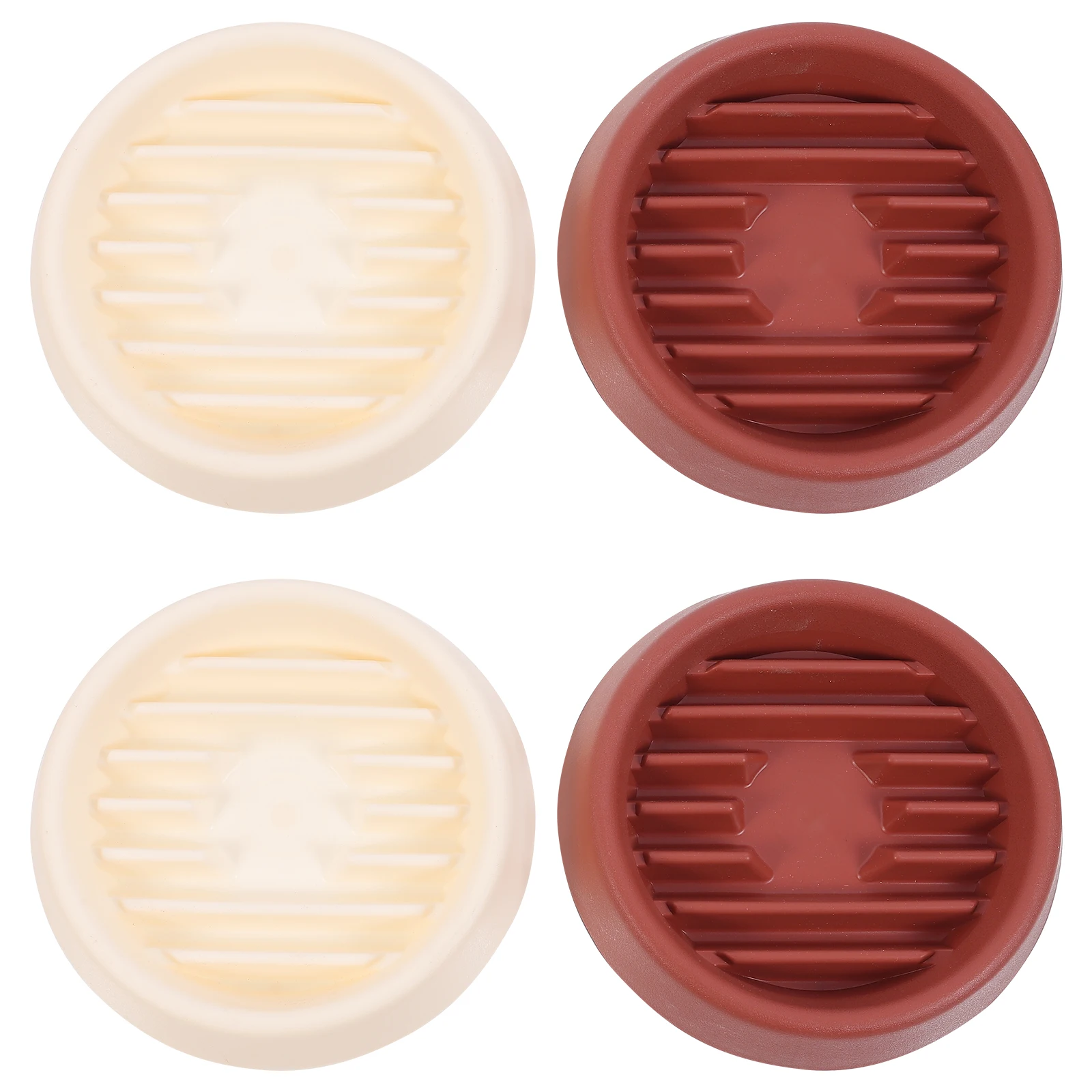 

4 Pcs Planters Water Tray Square Flowerpot Saucers Durable Heavy Pots Breathable Trays Gardening Pans Anti Sun Aging Resistance