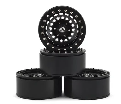 RC4WD Fuel Zephyr 1.9 Beadlock Wheels (Black) (4)