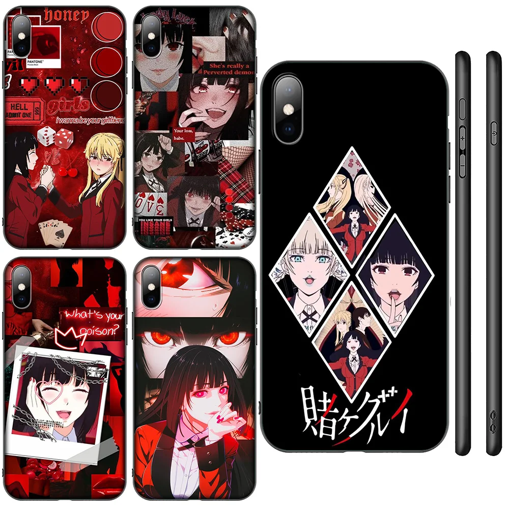 Coque souple Anime pour Realme, SA100 KakeNAFTA, ui Yumeko, C20A, C20, C21, C21Y, C25, C25S, C25Y, C30, C31, C33, C11, C12, C15, Narzo 20, 50i, X2, XT Pro