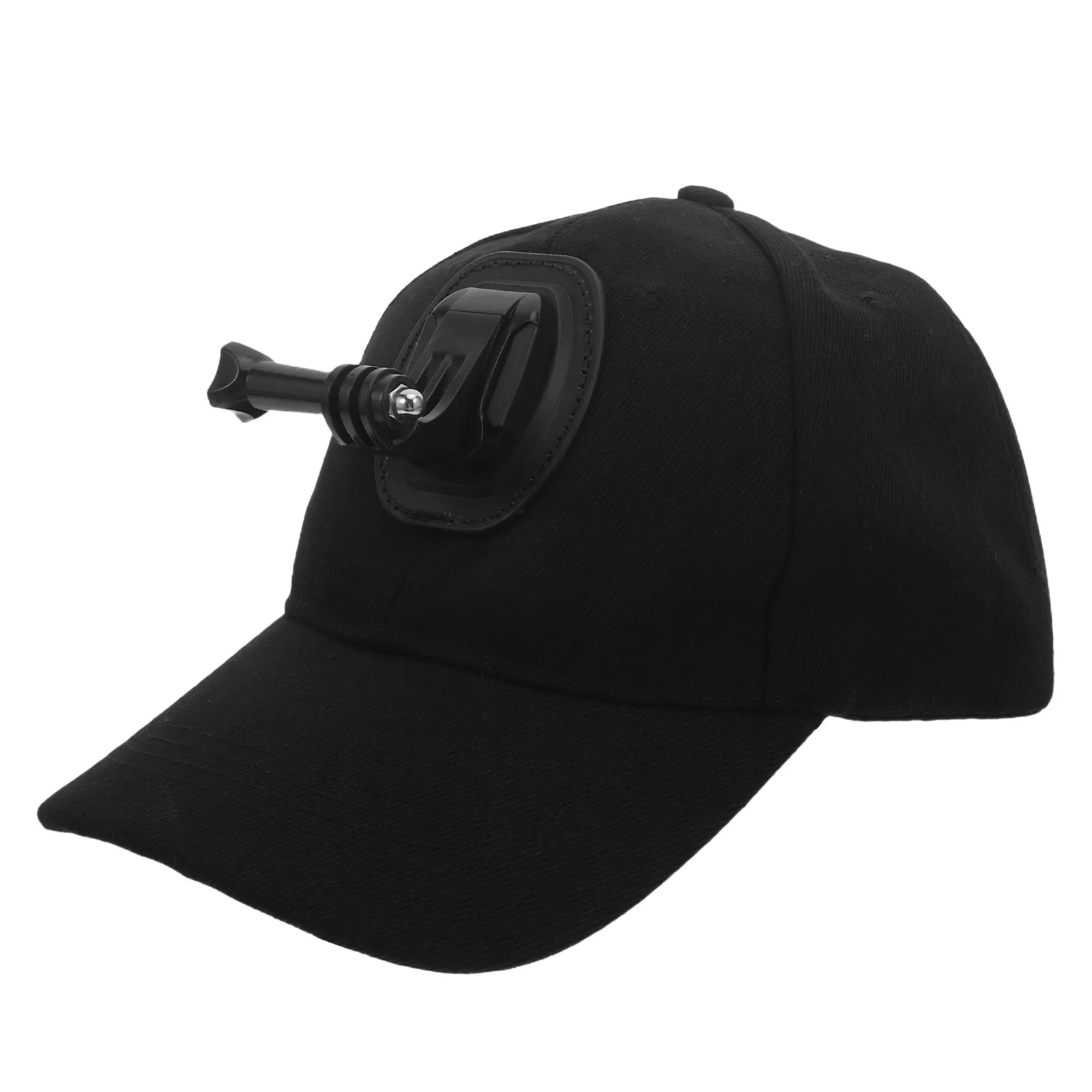 

Sports Camera Cap Baseball Cap Mount with Quick Release Buckle Breathable Cotton Action Camera Hat for Running Biking Hiking