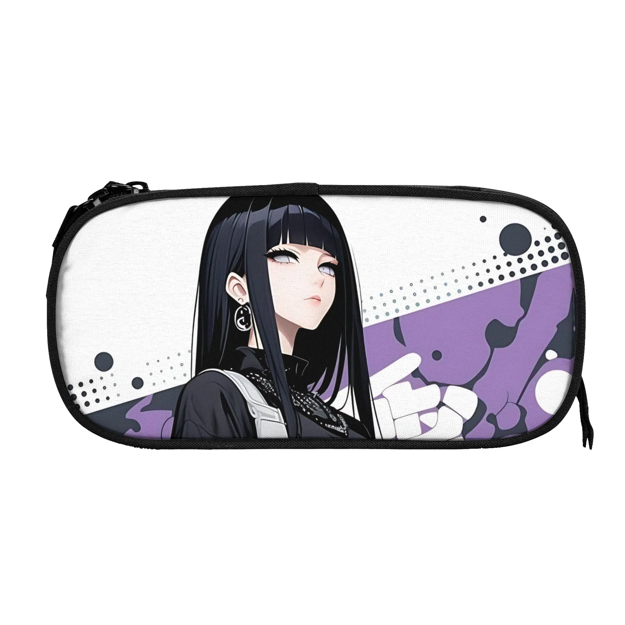 Custom Naruto Anime Theme Large Capacity Bags for Child  School Pencil Bag for Boys Gilrs Kids