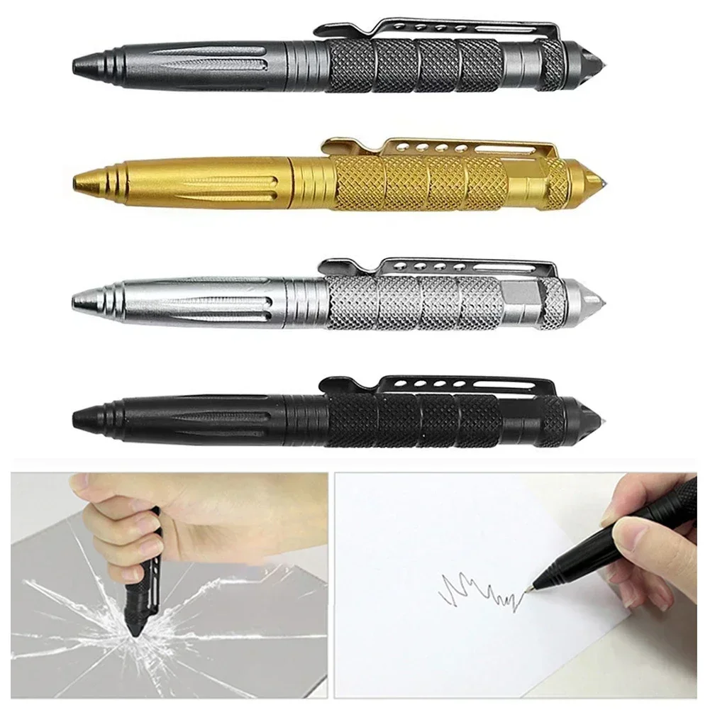 

Multi Functional Tactical Pen Outdoor Self-defense B2 Tungsten Steel Head Tactical Defense Pen EDC Multi-function Pen