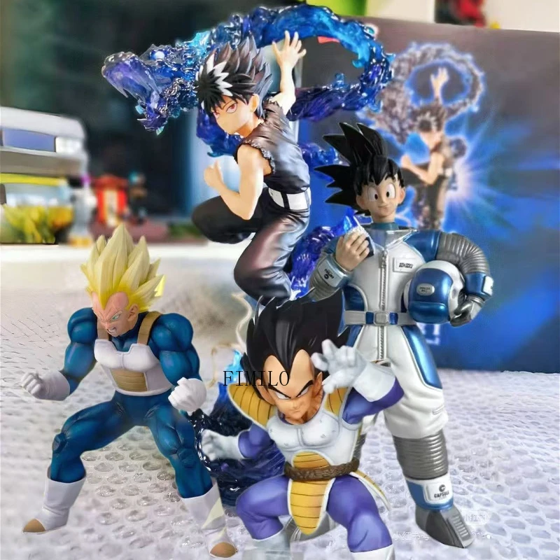 

Anime Model YuYu Hakusho Hiei Action Figures Dragon Ball Space Suit Son Goku Figurine PVC Collection Statue Doll Birthday Gifts