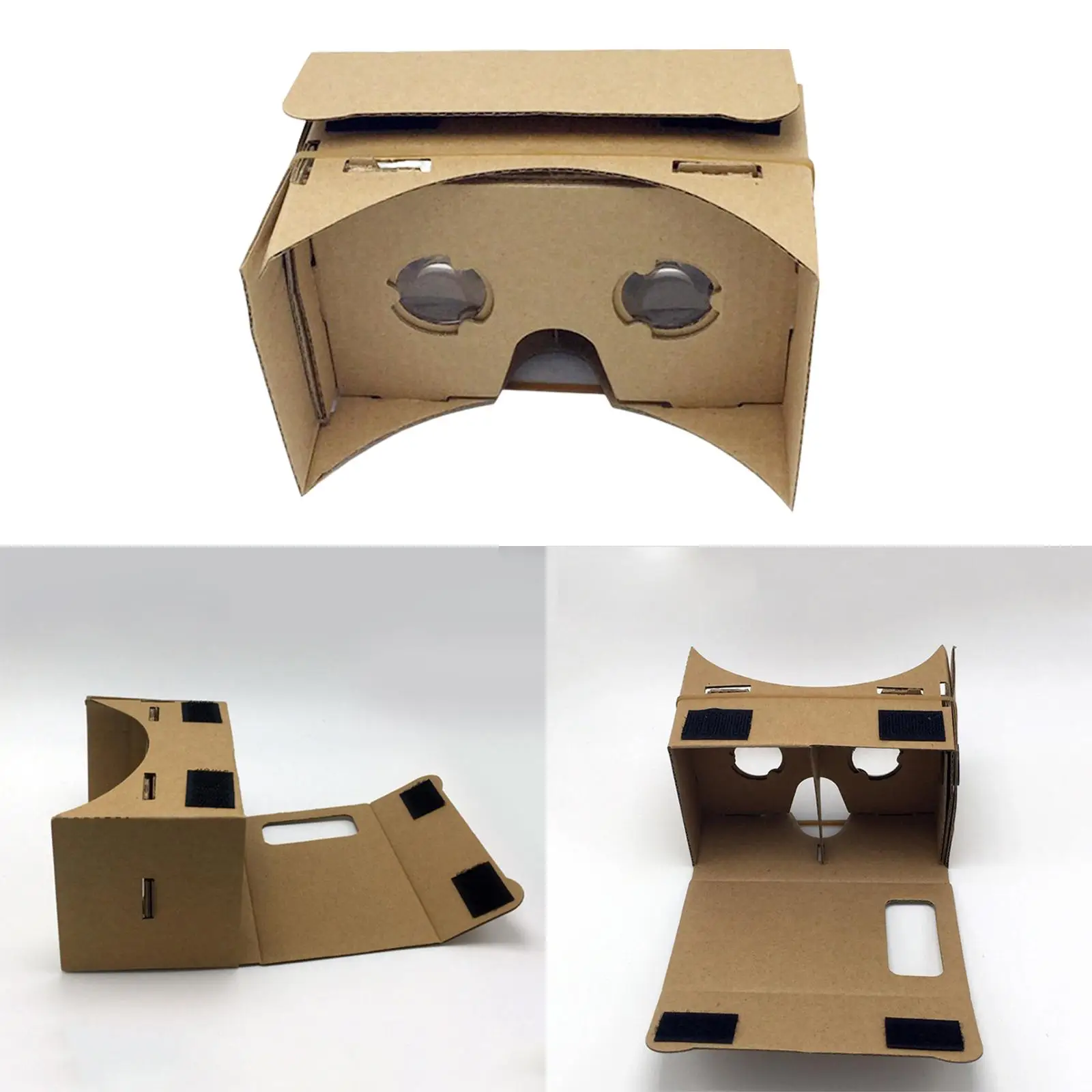 Version 1 DIY Cardboard for for All 3-6 Inch Smartphones Google VR Headset 3D DIY Cardboard Box Professional Durable