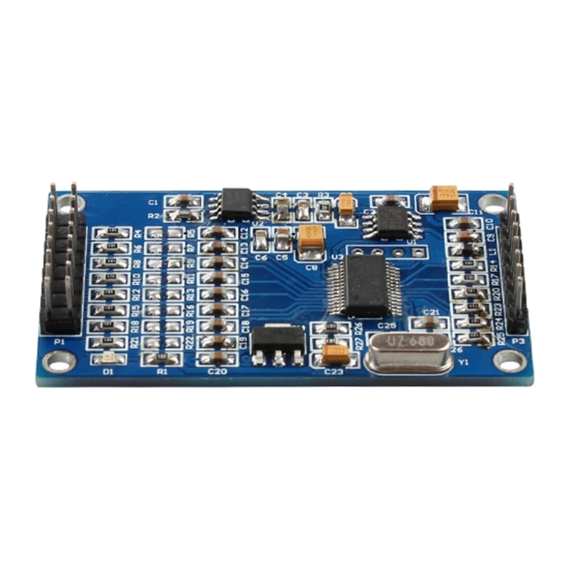 

A53M New High-Quality ADS1256 24 Bit 8 Channel ADC AD Module High Precision ADC Collecting Data Acquisition Card