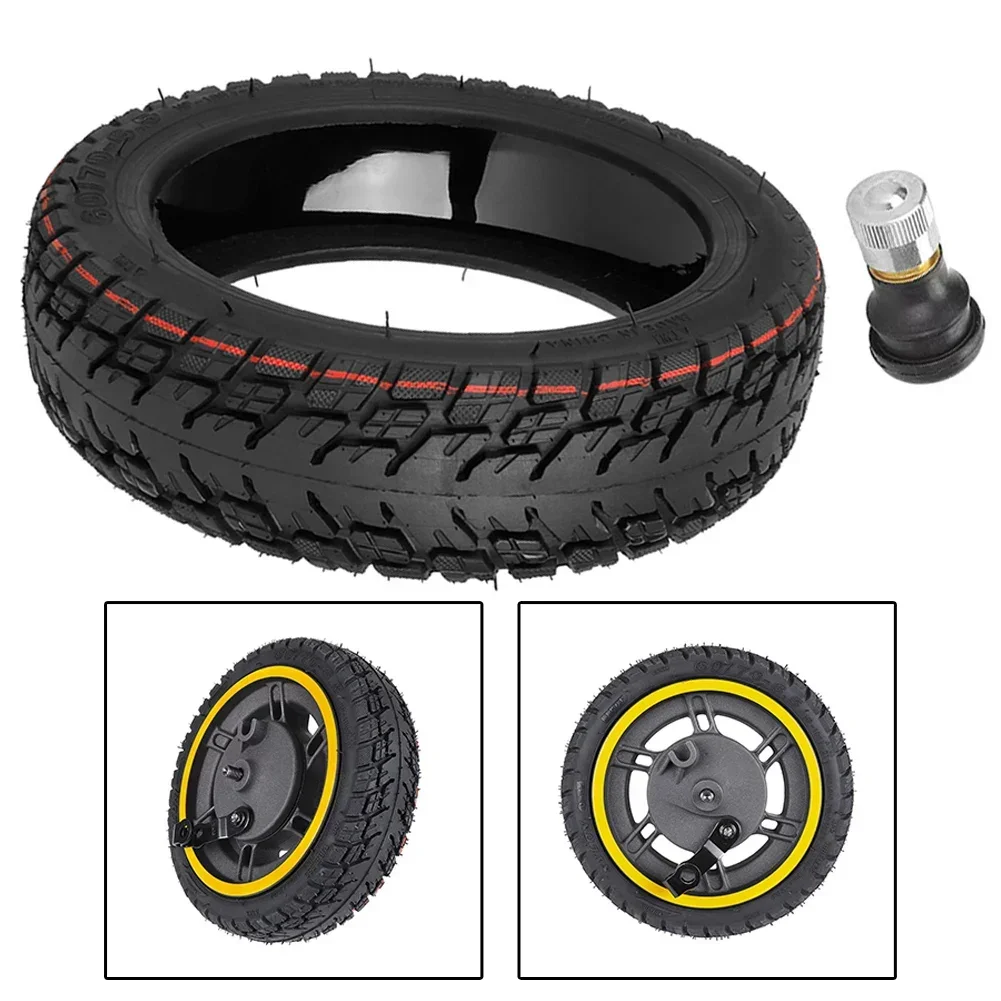 10inch 60/70-6.5 Self-Repair Off-Road Vacuum Tire For Ninebot Max G30 E-Scooter Rubber Wear-resistant Tire