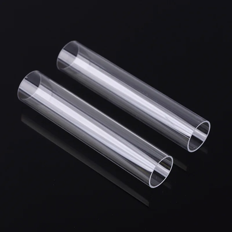 YOUYIZUO High Quality Transparent Clear Polycarbonate Tube PC Tubing Hard Plastic Pipe Cylinder