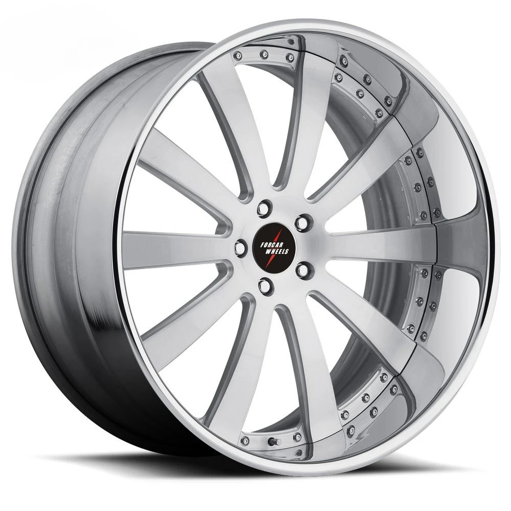 

Forged Lip 2-Piece Custom Alloy Rim 18~ 24 Inch Luxury Wheel Bus Wheel