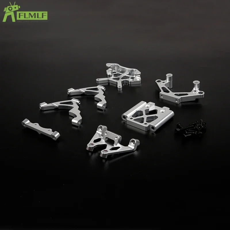 Alloy CNC Front Bulk Head Kit Fit for 1/5 HPI ROFUN BAHA ROVAN KM BAJA 5B 5T 5SC Rc Car Toys Games Parts