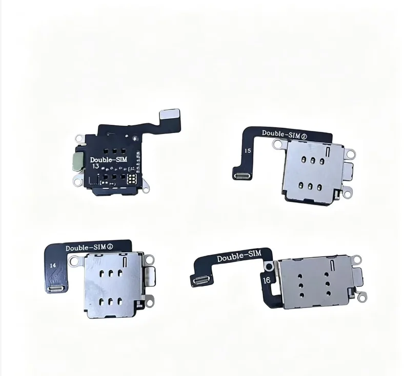 MEP flex built in wellsim IC Dual SIM Card Slot for iphone12 12promax IP13 IP14 IP15 IP16 IP17 image 2