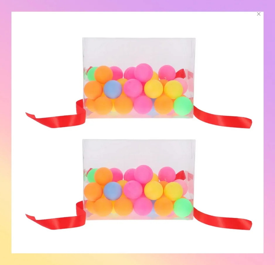 Description Picture 3 of item2 sets of pong balls in a fun, twerking game set perfect for corporate team building parties weddings and bridal showers